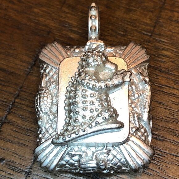 REBECCA COLLINS ‎ Pendant Platypus Turtle Frog Salamander Silver Tone - Picture 1 of 3